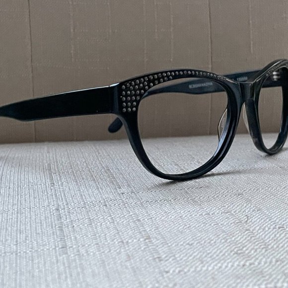 BCBGMAXAZRIA Women Sunglasses/Eyeglasses Frame GLIMMER Black 56[]17 135 - Picture 3 of 12